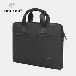 Сумка для ноутбука Tigernu T-L5239 15.6 Black Grey - мініатюра 5