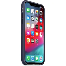 Чохол-накладка Toto Silicone Case Apple iPhone X/XS Deep Blue - мініатюра 3