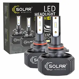 Автолампа Solar LED HB3 12/24V 6000K 5000Lm 40W, CSP1860 2шт(8205)