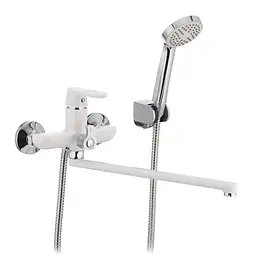 Змішувач для ванни Mixxus Premium Tiger 006 white MI0572 Білий матовий