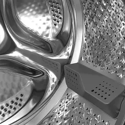 Whirlpool Пральна машина фронтальна, 8кг, 1400, C, 55см, дисплей, пара, інвертор, люк чорний, білий - мініатюра 8