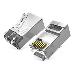 Конектор RJ45 FTP Cat.6 Modular 10 шт. Vention (IDFR0-10)