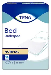 Одноразові пелюшки Tena Bed Normal, 60x60 см, 5 шт. - мініатюра 2