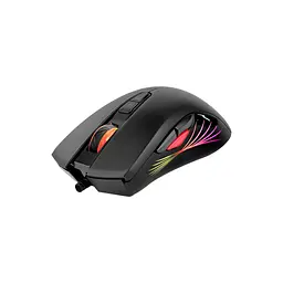 Мишка Marvo M519 RGB-LED USB Black (M519) - мініатюра 2