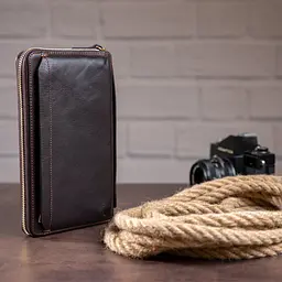 Чоловічий шкіряний клатч Vintage 22,5х12х4 см sum0012742 - мініатюра 5