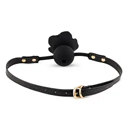 Кляп кулька B-Series Black Rose Ball Gag - мініатюра 3