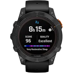 Смарт-годинник Garmin Fenix 7 Pro Solar (No Wi-Fi) Slate Gray with Black Band (010-02777-02) [173307] - мініатюра 9
