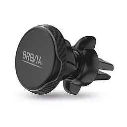 Тримач телефону автомобільний Brevia AirClip MagButton на дефлектор, 4 магніти(48200)