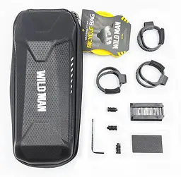 Велосумка на кермо Wild Man EVA XS5 1 л чорний (G0001256) - мініатюра 5