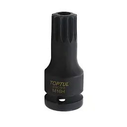 Спецголовка для маслозливної пробки VW, AUDI (M16H) L60мм Toptul hoz0009461 - мініатюра 1
