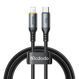 Кабель McDodo 36W USB-C to Lightning Auto Power Off PD Cable 1.2m Black