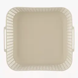 Кошик для зберігання Ardesto пластик PP 39x37x34.5 см 34 л бежевий (ARHC2534BG) - мініатюра 4