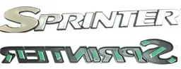 Емблема напис Sprinter 290 x 28 мм