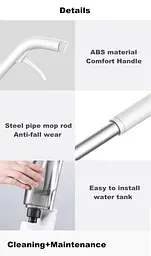 Швабра Xiaomi Mijia Deerma Water Spray Mop (TB500) [31391] - мініатюра 5