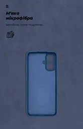 Чехол ArmorStandart ICON для Tecno Spark Go 2 4G Camera cover Dark Blue (ARM88246) - мініатюра 4