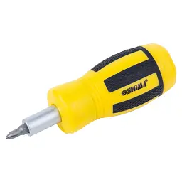 Набір викруток Sigma з реверсом MINI c бітами 6шт CrV (4001811) - мініатюра 4