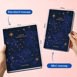 Мініпланер «I HAVE A MAGIC PLAN mini» синій - мініатюра 3
