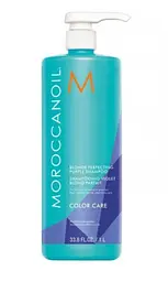 Тонізуючий шампунь з фіолетовим пігментом Moroccanoil Blonde Perfecting Purple Shampoo 1000 мл