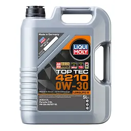Моторне масло Liqui Moly Top Tec 4210 0W-30 5 л (21605)