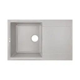 Кухонна мийка Lidz 790x495/230 GRA-09 (LIDZGRA09790495230), Сірий