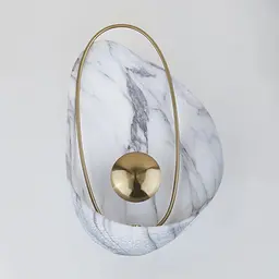 Настінний світильник MJ-Light SHELL 3000K WH 10018 - мініатюра 5