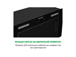 Витяжка вбудована Interline RIMMY BL A/60/PB - мініатюра 11