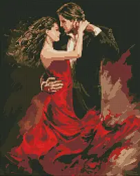 Алмазна мозаїка Танго кохання 40×50 см (AMO7802)