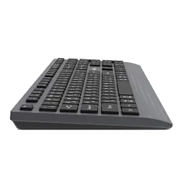 Клавіатура REAL-EL RK-715W Wireless/Bluetooth Black/Gray (EL123100051) - мініатюра 6