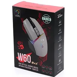 Миша A4Tech Bloody W60 Max (Panda White) [68614] - мініатюра 7