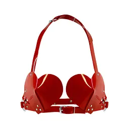 Ліф Серце Feral Feelings - Hearts Bra Red