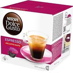 Кава в капсулах Nescafe Dolce Gusto Espresso Deca 16 шт