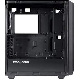 Корпус Prologix E122 Tempered Glass&Mesh Black [146857] - мініатюра 10