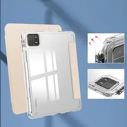 Чохол до планшета BeCover TPU Edge stylus mount Xiaomi Mi Pad 6 / 6 Pro 11" Rose Gold (709557) - мініатюра 5