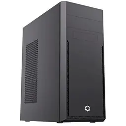 Корпус GameMax ET-214-NP 2U3-TYC чорний, без БЖ, Midi Tower, ATX / Micro ATX / Mini ITX, 1хUSB-C 3.0, 370x175x410 мм