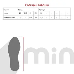 Капці для хлопчика Берегиня 1025 12 Синій (2000990912534) - мініатюра 10