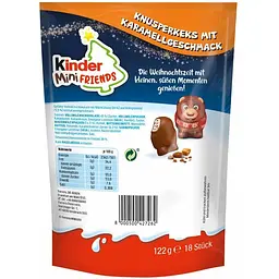 Цукерки Kinder Mini Friends Knusperkeks mit Karamellgeschmack 122 г - мініатюра 3