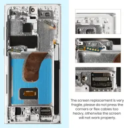 Заміна екрана для РК-дисплея Samsung S23 Ultra SM-S918U S918W, Amazon, Німеччина - мініатюра 8