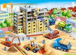 Пазли Castorland Великий будівельний майданчик, 70 елементів, 40x29 см, B-070138