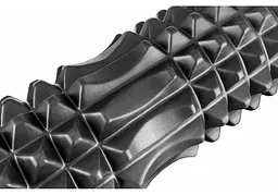 Масажний ролик EasyFit Solid Roller v.1.2s 33х13 см чорний (EF-2052-BK) - мініатюра 3