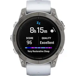 Смарт-годинник Garmin Epix Pro Gen 2 Sapphire 47 mm Titanium w. Whitestone Band (010-02803-20/21) - мініатюра 10