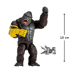 Уцінка. Ігрова фігурка Godzilla vs Kong Конг зі сталевою лапою 15 см (35204) - мініатюра 2