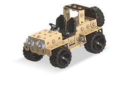 Конструктор Zephyr Mechanic Safari металевий розвивальний 155 елементів 5 моделей - мініатюра 4