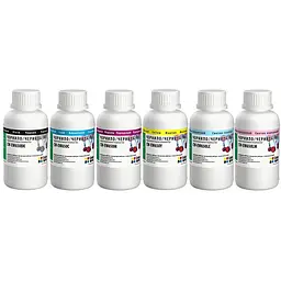 Комплект чорнила ColorWay Epson TX650, 6x200 мл (CW-EW650SET02)