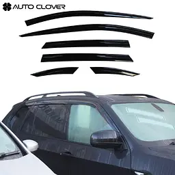 Дефлектори вікон вітровики для Bmw X5 (E70) 2007-2013 6 шт (Auto Clover)