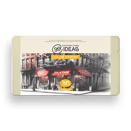 Набір олівців кольорових 99IDEAS "Color Expert" 36 кольорів, Universal Set, металева коробка, 99CE-36UNI