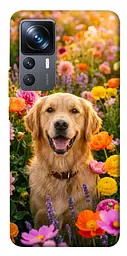 TPU чохол Demsky Flowery labrador для Xiaomi 12T / 12T Pro