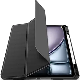 Чохол-книжка Dux Ducis Toby Series With Pencil Holder для Apple iPad Air 13` (2024-2026)/Pro 12.9` (2020-2022) Black [130630] - мініатюра 8