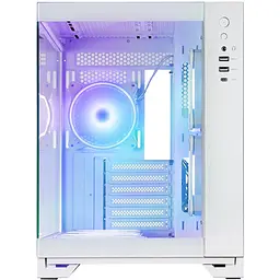 Корпус Chieftec VISIO GM-30W-TG-OP ATX, без БЖ, White - мініатюра 2
