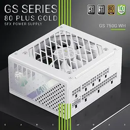 Блок живлення GameMax GS 750G 750W SFX 80+ Gold White (GS 750G WH V25) - мініатюра 9