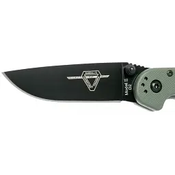 Ніж Ontario Knife RAT II D2 BB OD Green - мініатюра 3